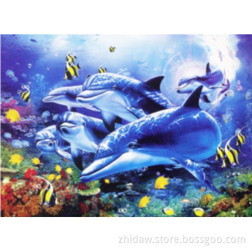 Custom Eco-Friendly 3 D Lenticular Card for Kids/Students